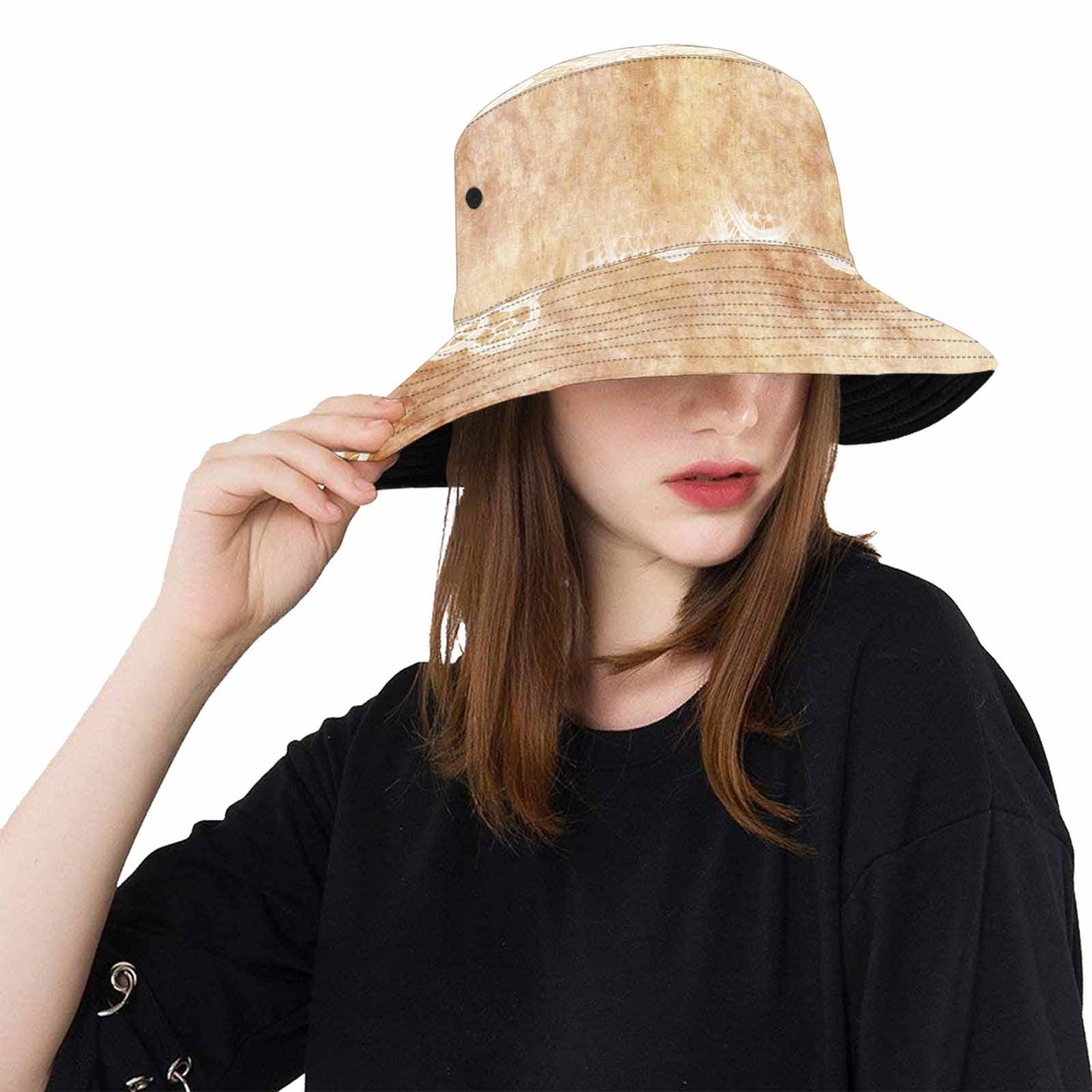 Victorian lace Bucket Hat, outdoors hat, design 30