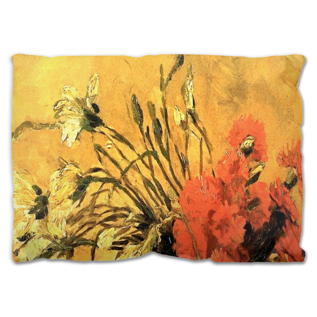 Vintage floral Outdoor Pillows, throw pillow, mildew resistance, various sizes, Design 61