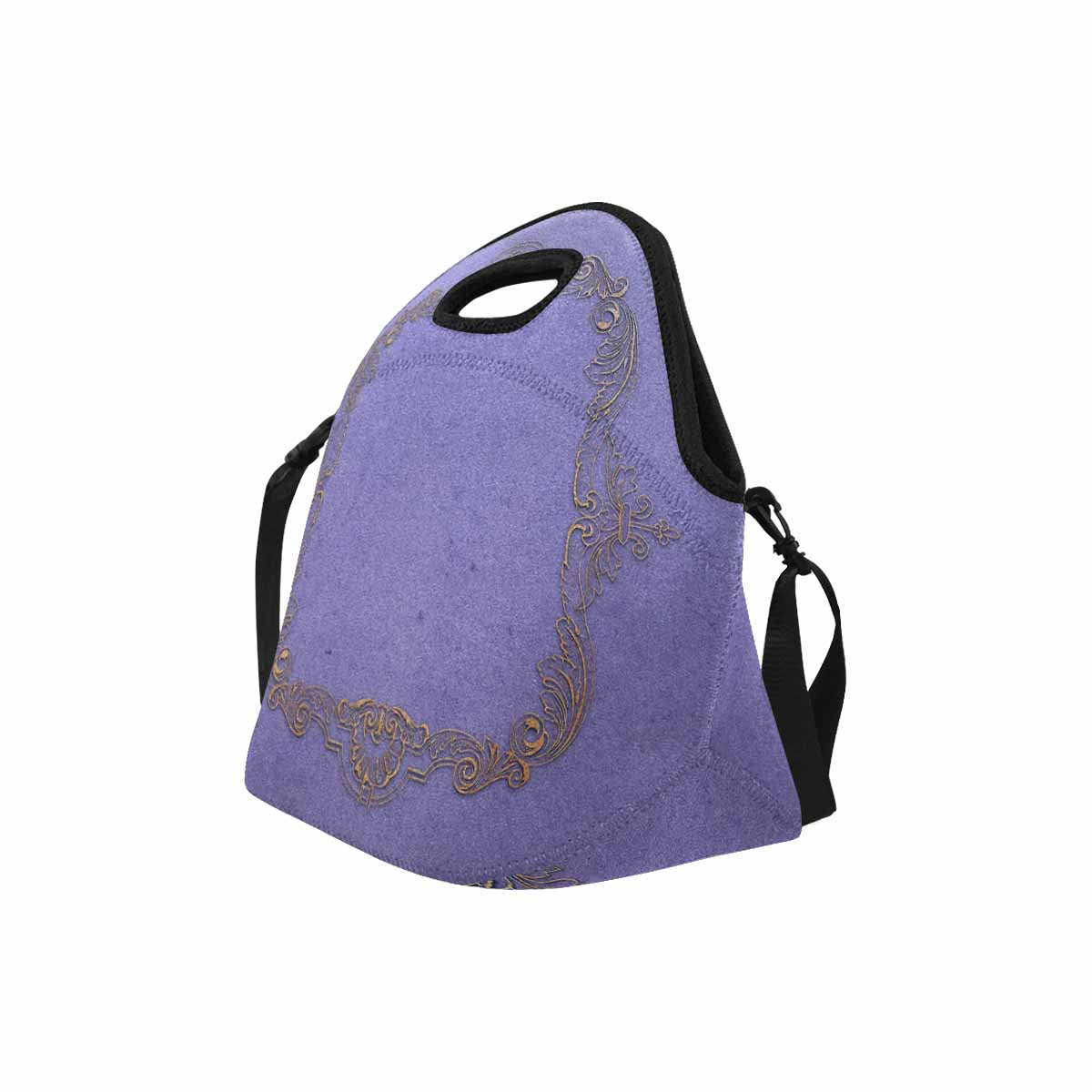 Antique general print, insulated lunch bag, design 45