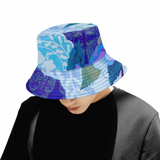Victorian lace Bucket Hat, outdoors hat, design 20