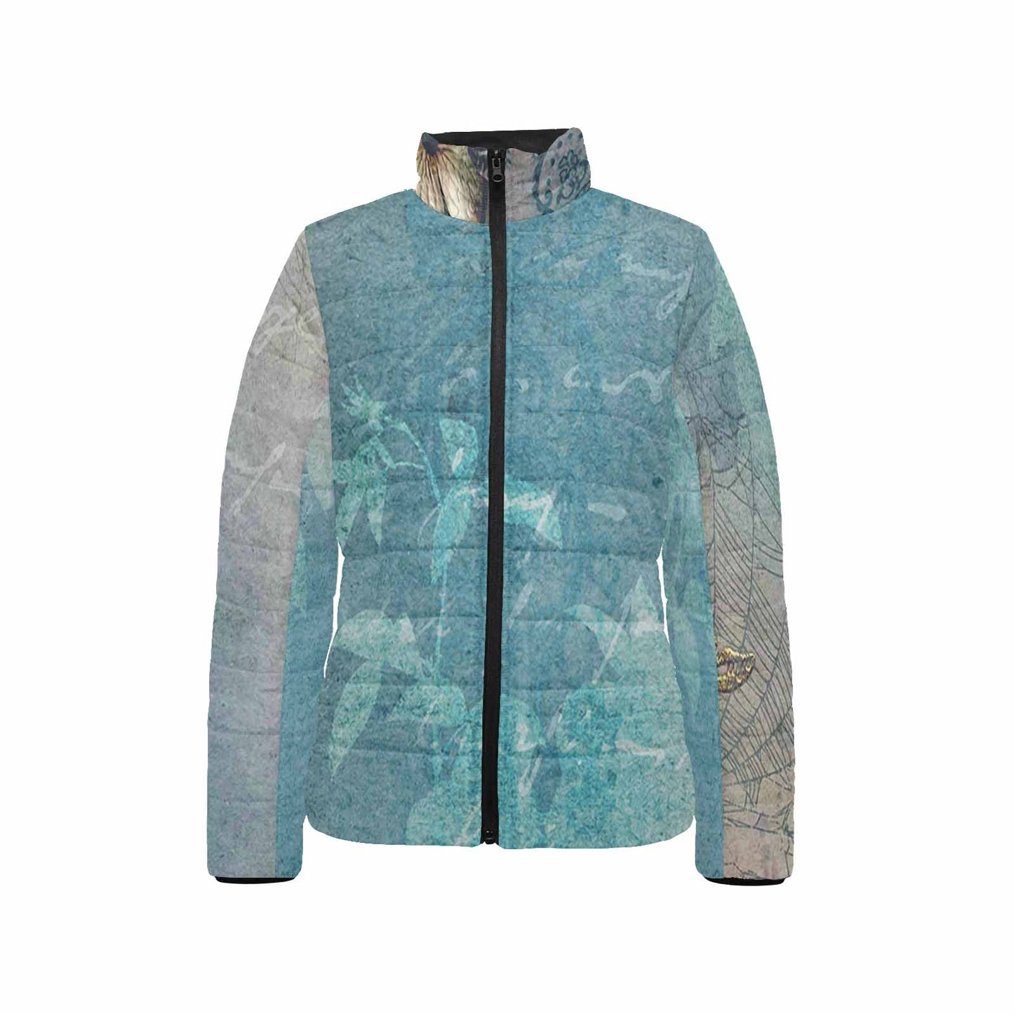 Antique general print quilted jacket, design 17
