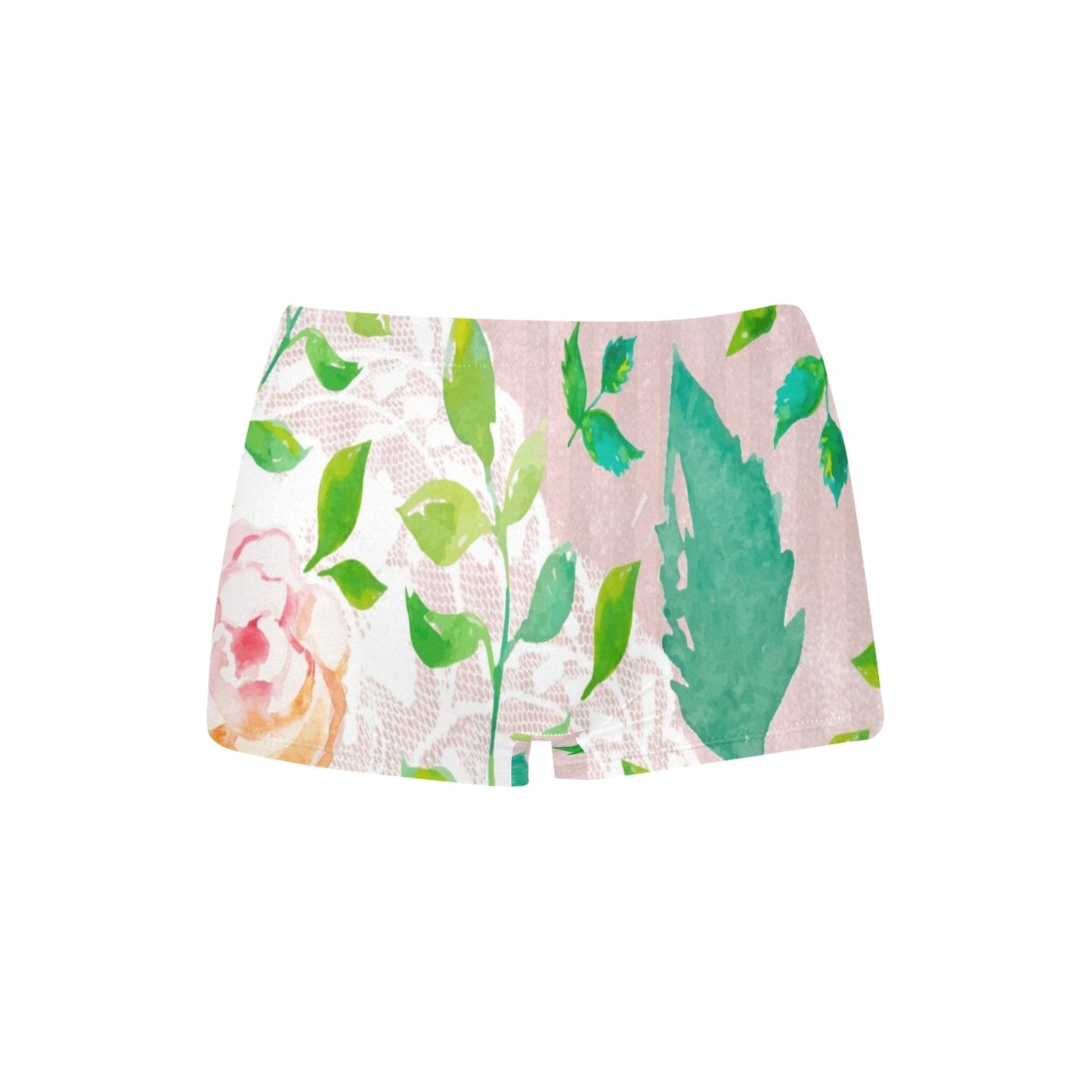 Printed Lace Boyshorts, daisy dukes, pum pum shorts, shortie shorts , design 21