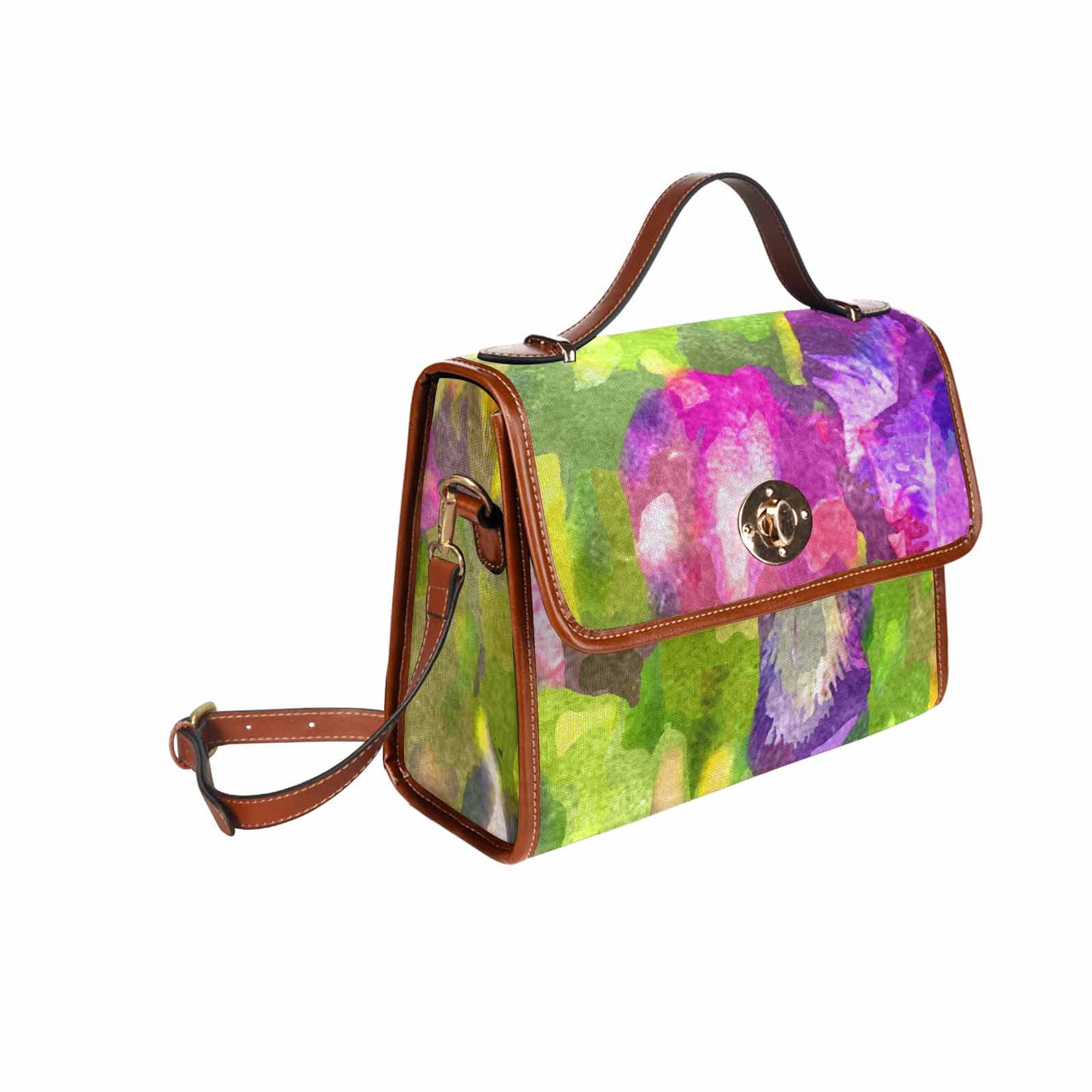 Water Color Floral Handbag Model 1695341 Design 137