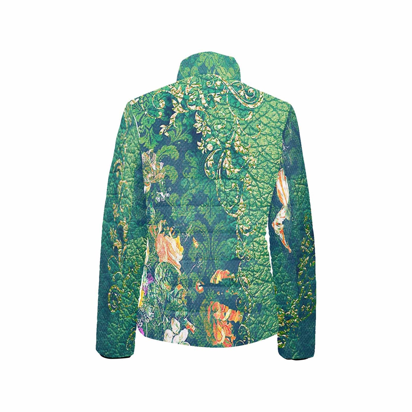 Antique general print quilted jacket, design 13
