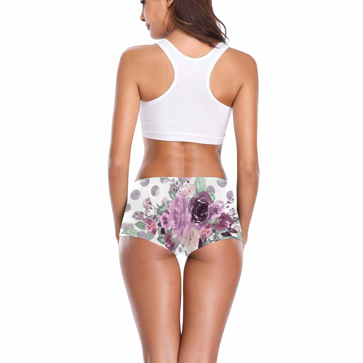 Floral 2, boyshorts, daisy dukes, pum pum shorts, panties, design 52
