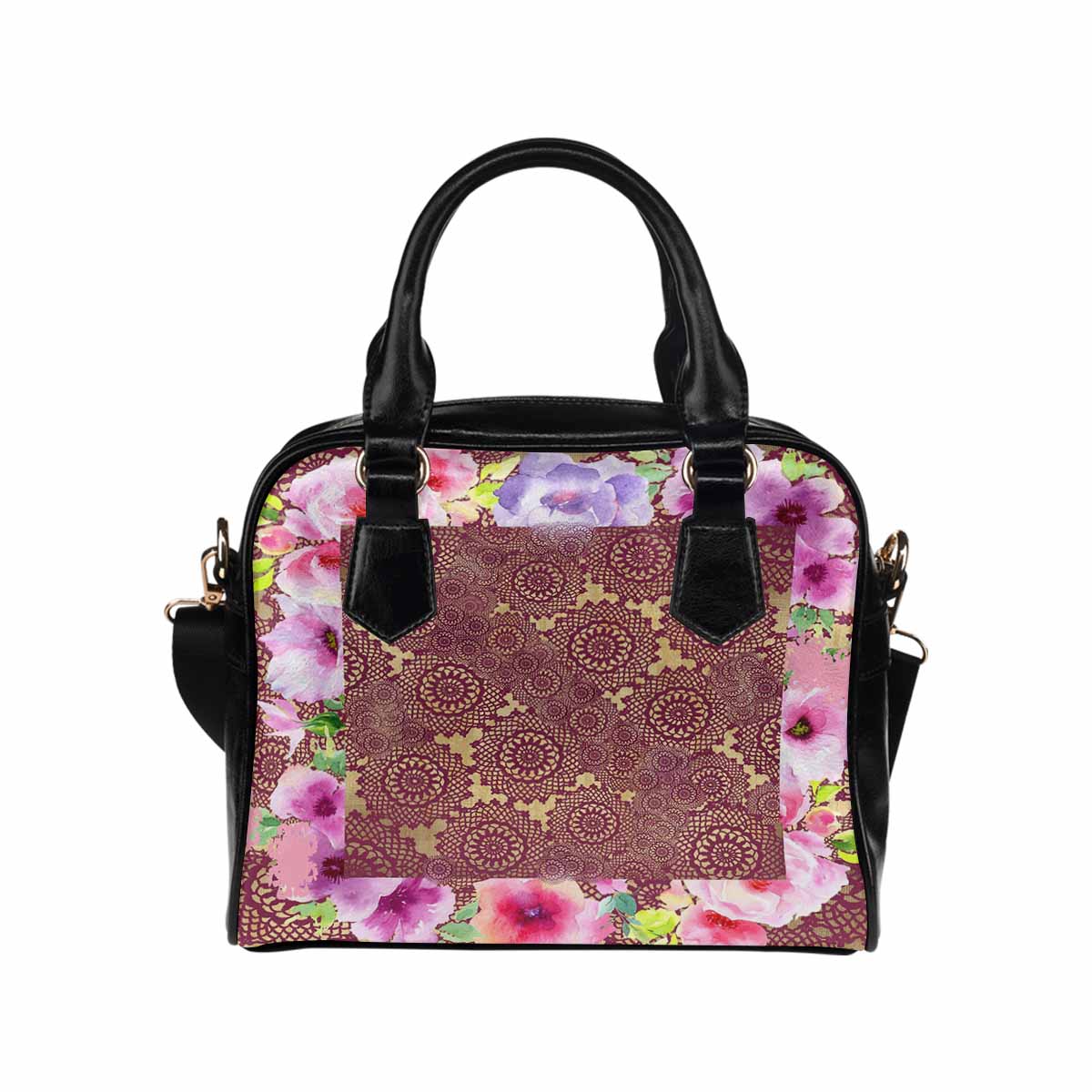 Victorian lace print, cute handbag, Mod 19163453, design 13