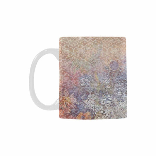 Vintage floral coffee mug or tea cup, Design 54x