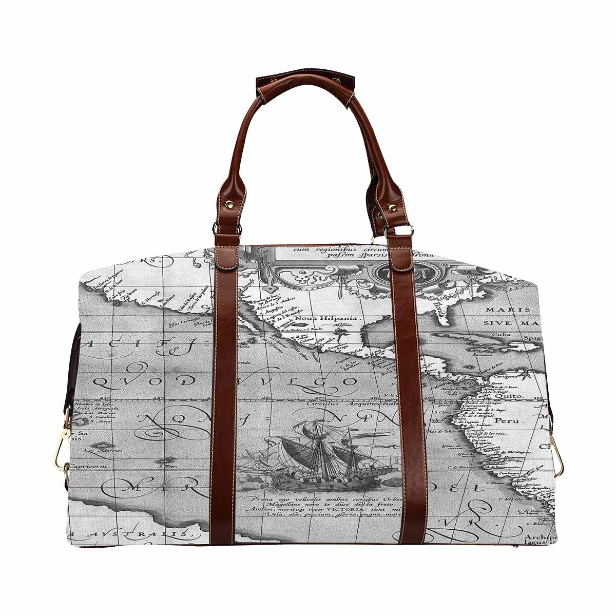 Antique Map design travel bag, Model 1695343, Design 44