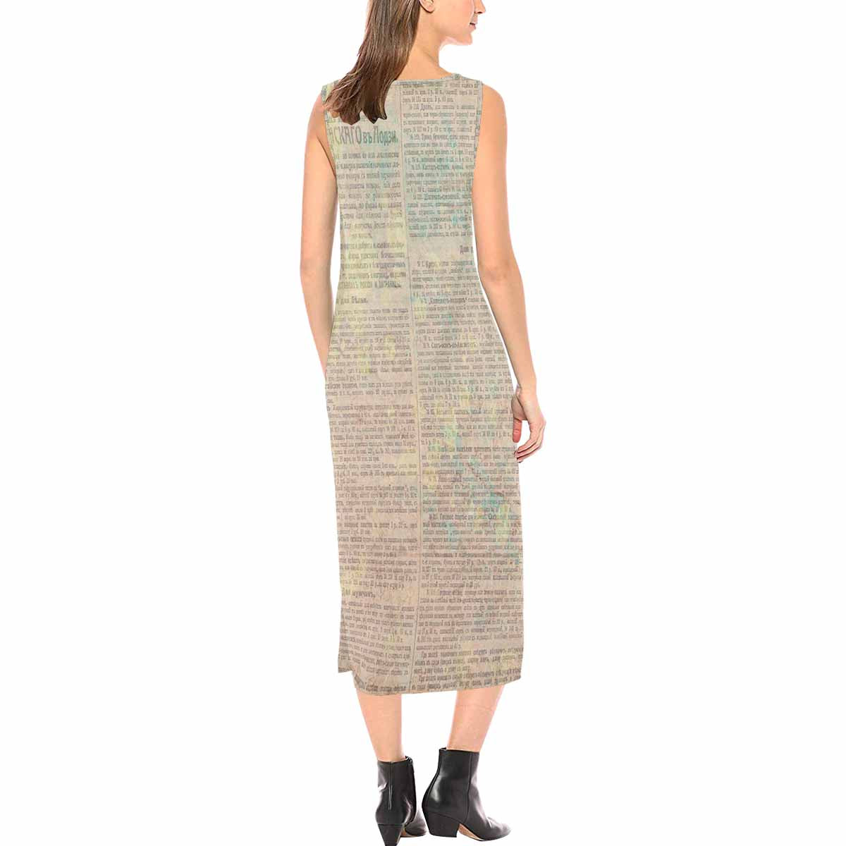 Antique General long chic dress, MODEL 09538, design 61