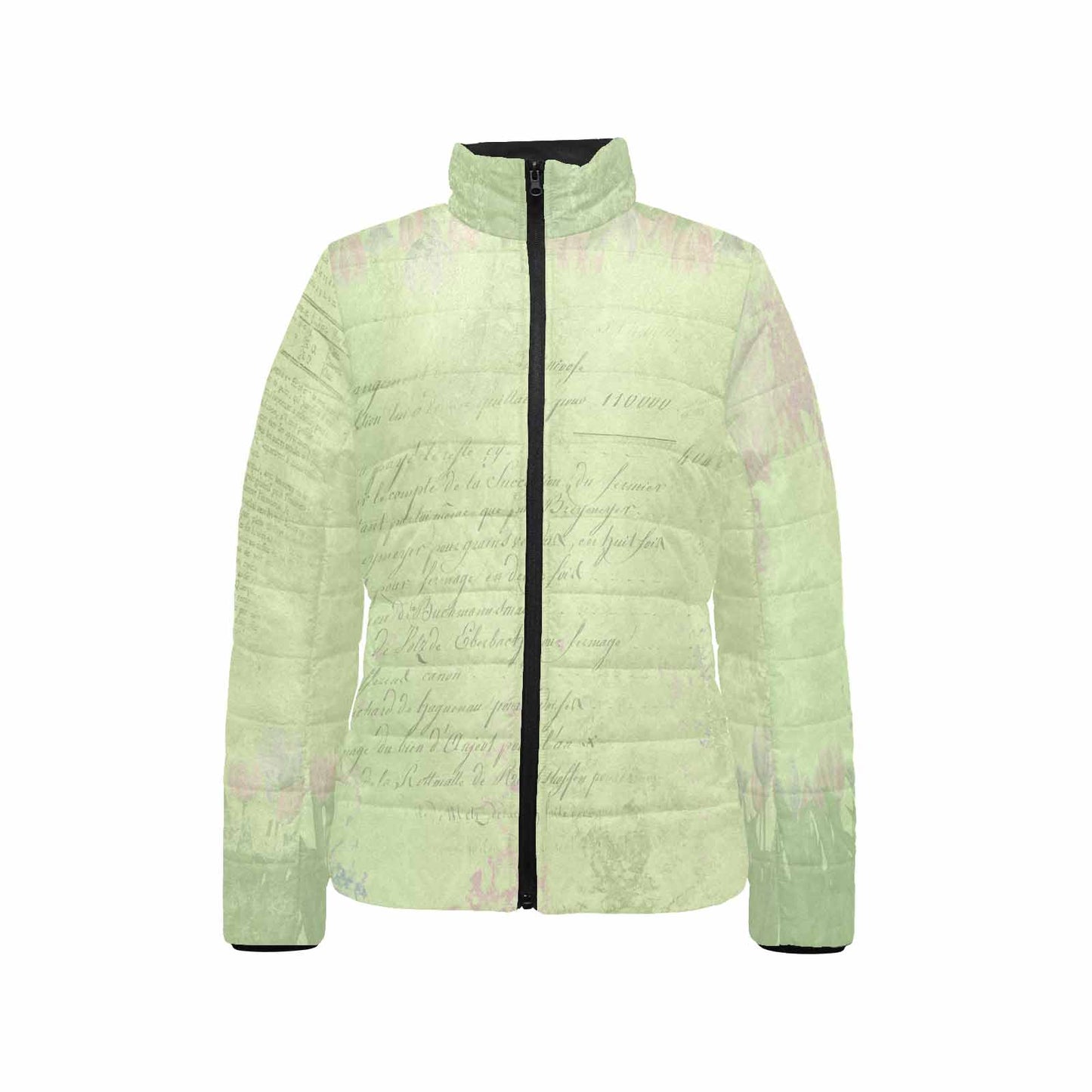 Antique general print quilted jacket, design 56