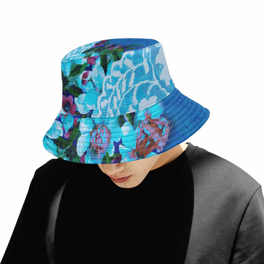 Victorian lace Bucket Hat, outdoors hat, design 49