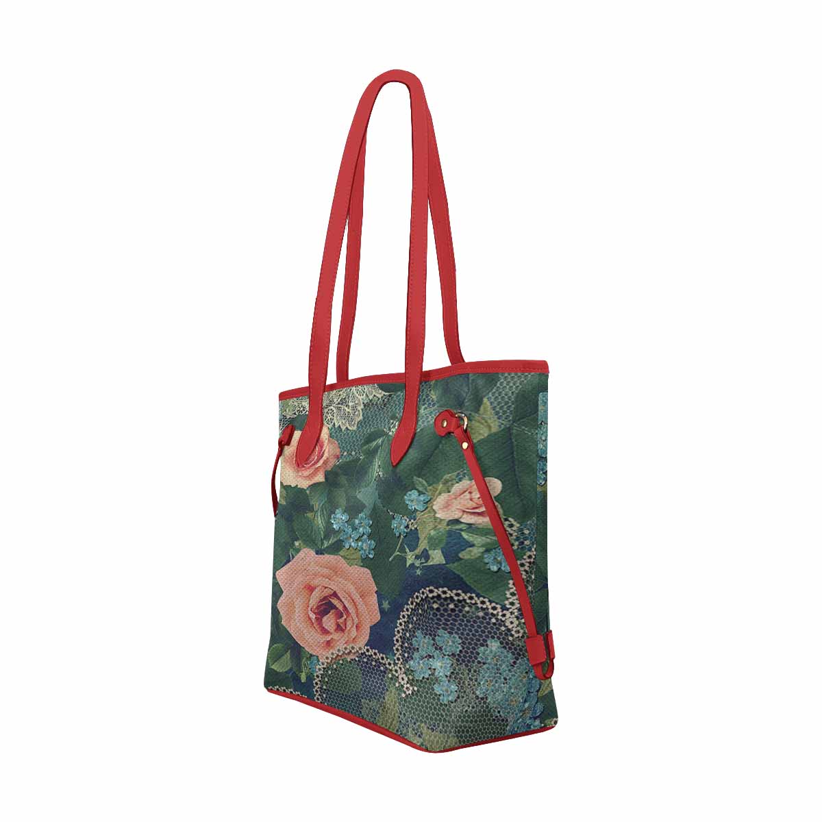 Victorian printed lace handbag, MODEL 1695361 Design 01