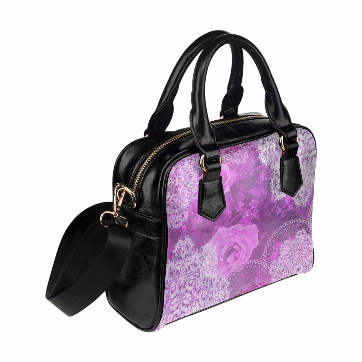 Victorian lace print, cute handbag, Mod 19163453, design 03