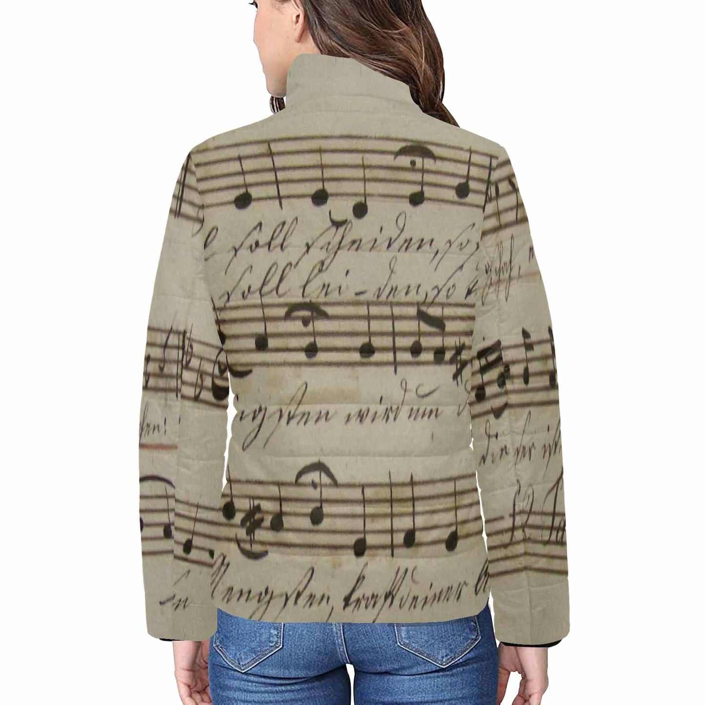 Antique general print quilted jacket, design 20