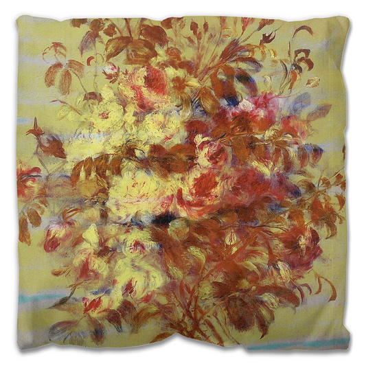 Vintage floral Outdoor Pillows, throw pillow, mildew resistance, various sizes, Design 11