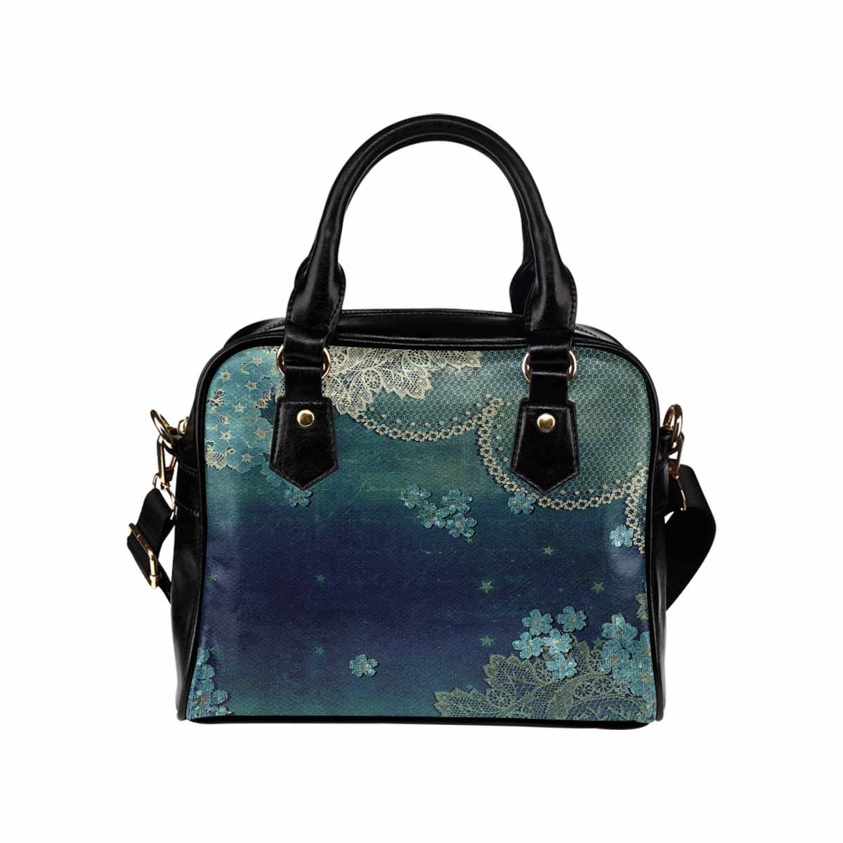 Victorian lace print, cute handbag, Mod 19163453, design 04