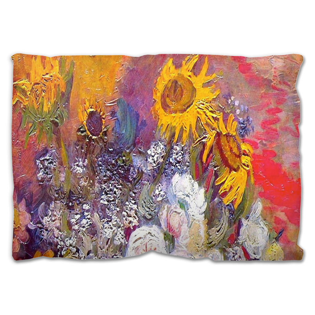 Vintage floral Outdoor Pillows, throw pillow, mildew resistance, various sizes, Design 54