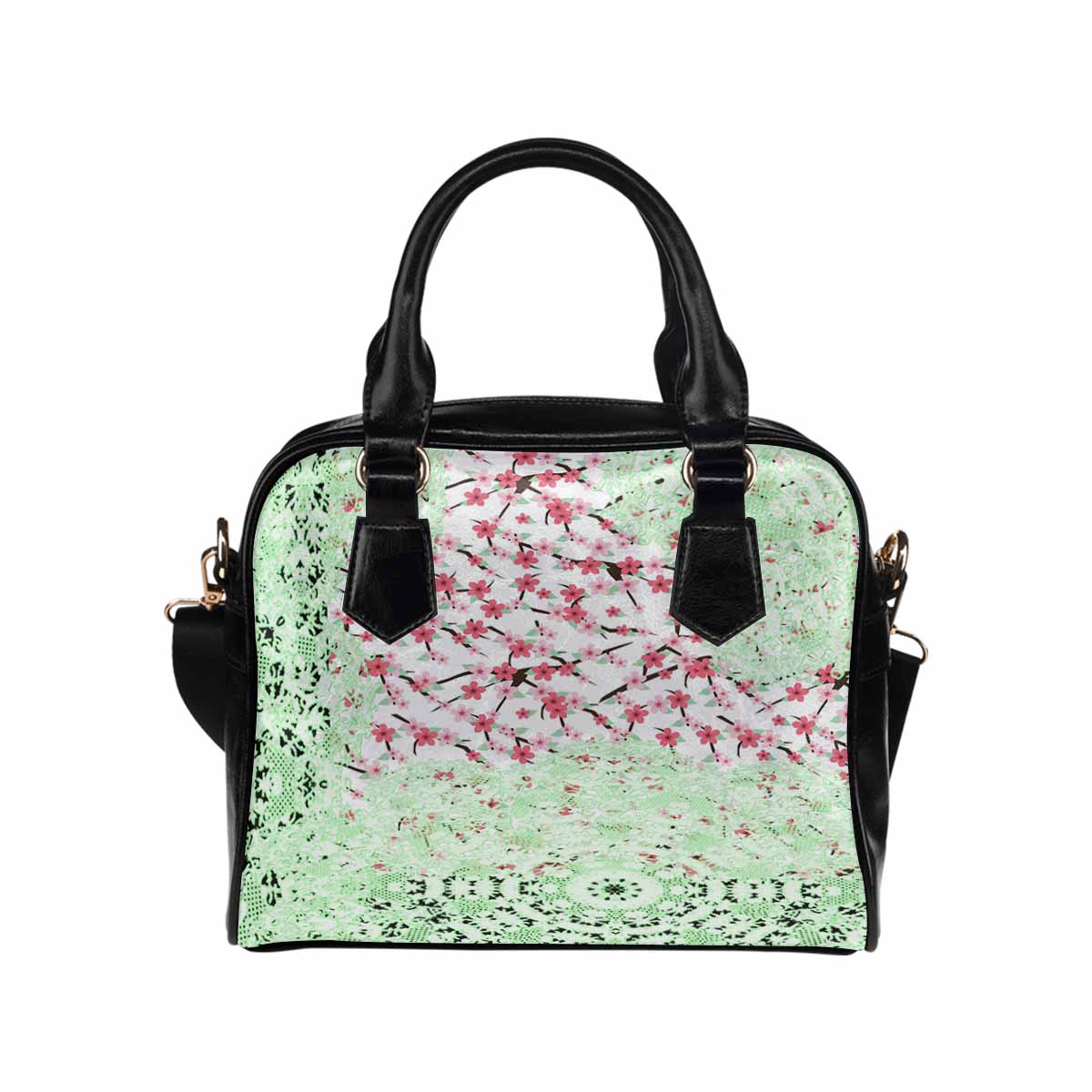 Victorian lace print, cute handbag, Mod 19163453, design 10