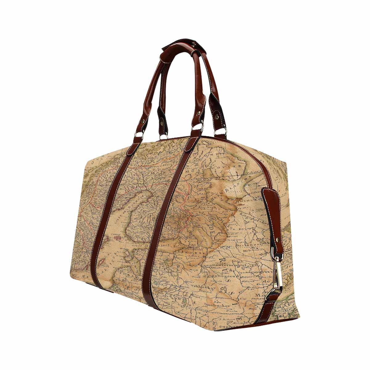 Antique Map design travel bag, Model 1695343, Design 42