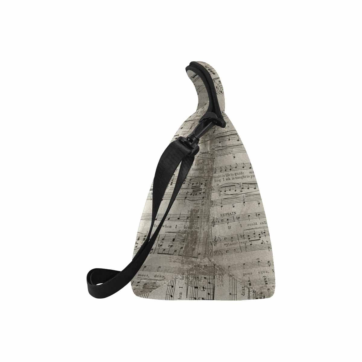 Antique general print, insulated lunch bag, design 19