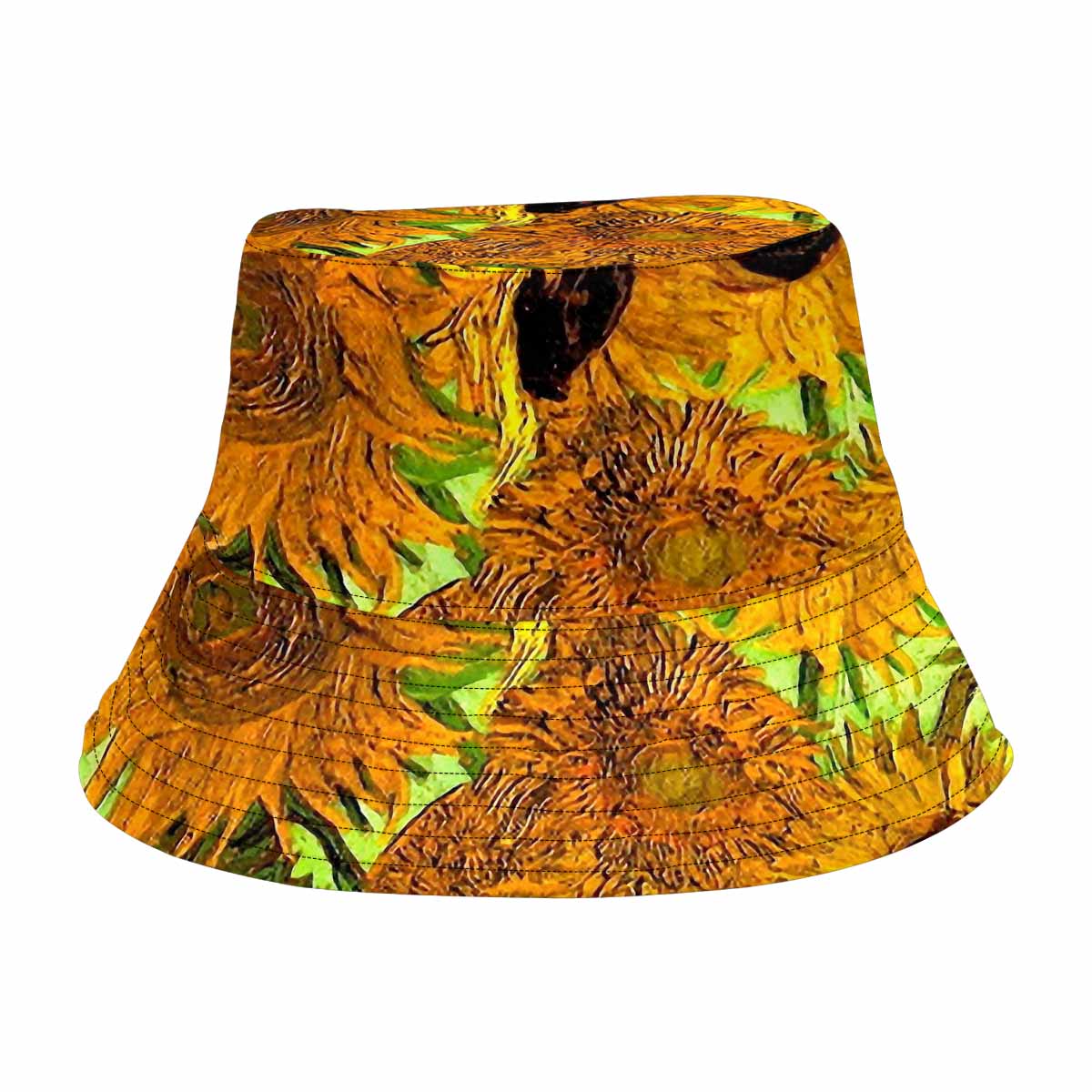 Vintage floral unisex bucket boonie Hat, outdoors hat, Design 48