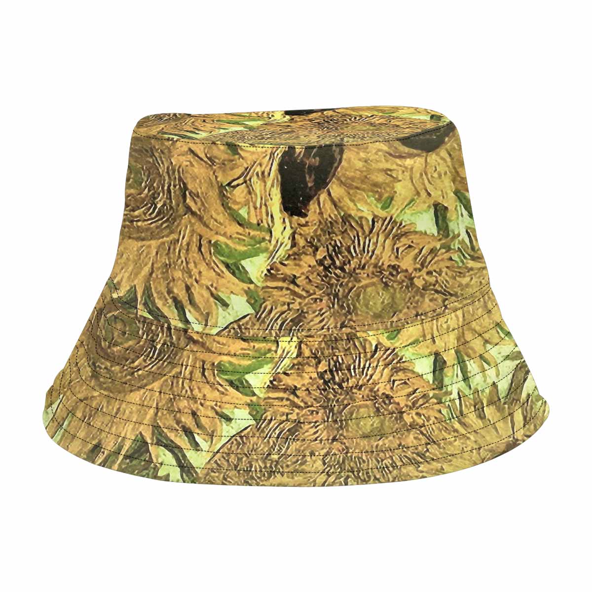 Vintage floral unisex bucket boonie Hat, outdoors hat, Design 48x