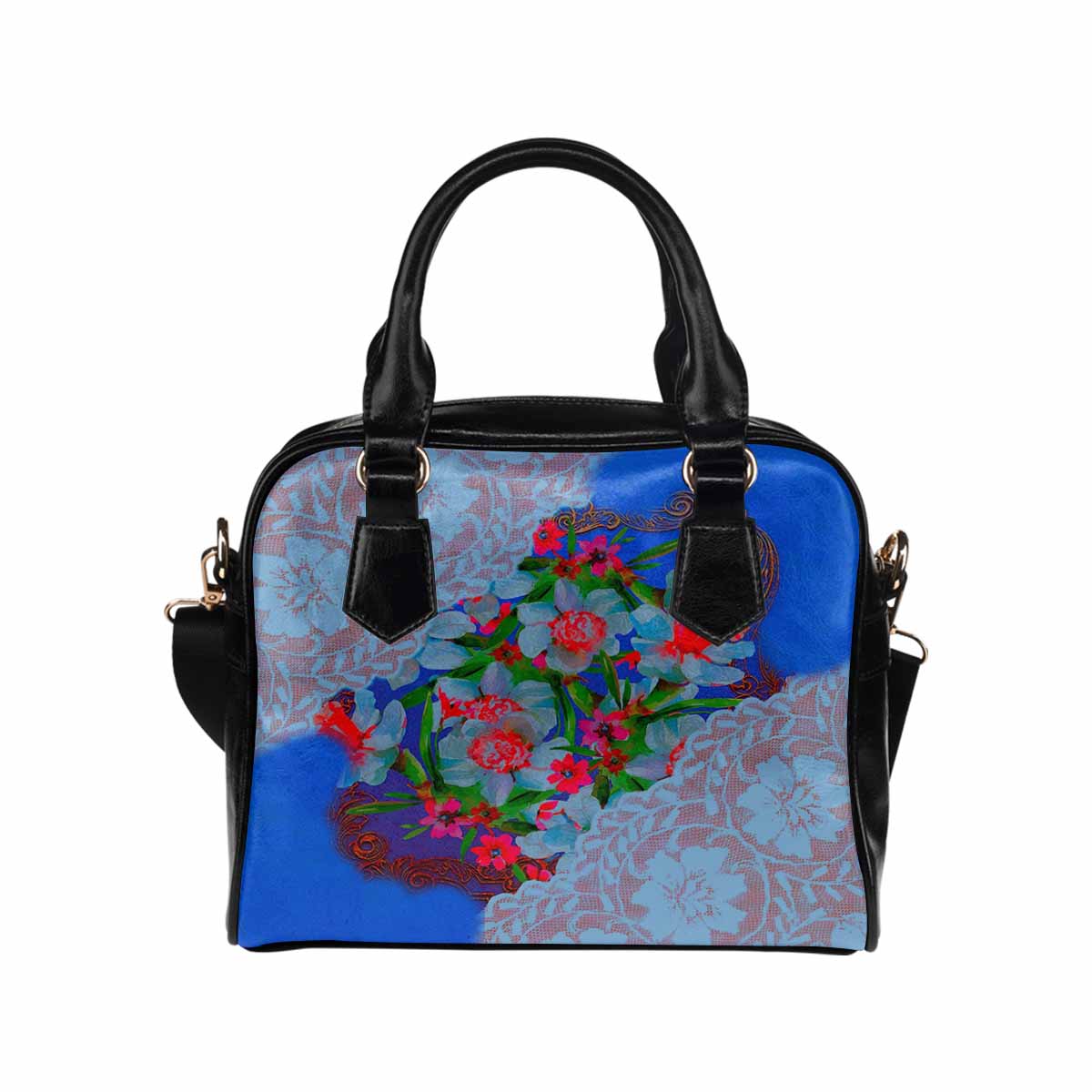 Victorian lace print, cute handbag, Mod 19163453, design 46