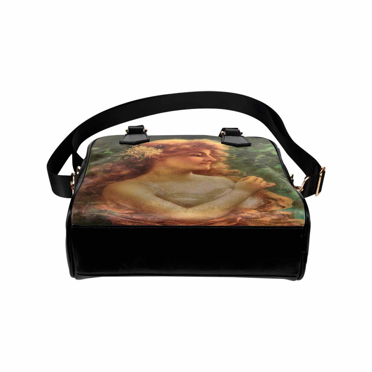 Victorian Lady design handbag, Mod 19163453, Young Woman with a Dragonfly