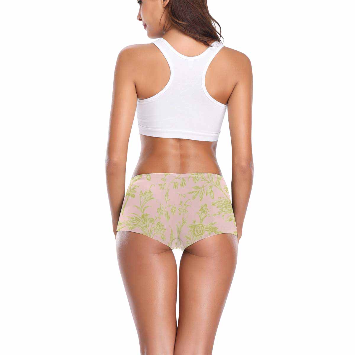 Floral 2, boyshorts, daisy dukes, pum pum shorts, panties, design 21