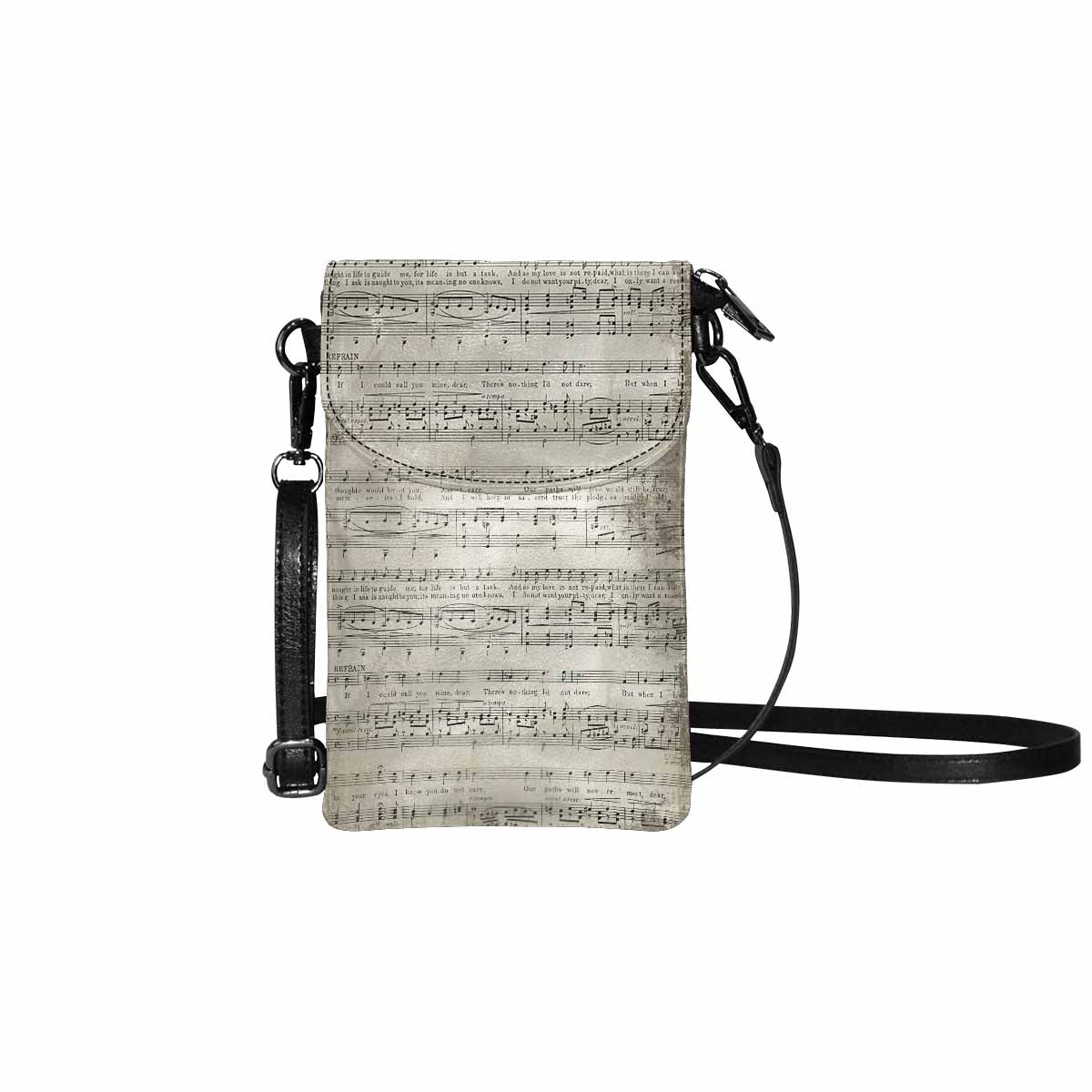 General Victorian cell phone purse, mobile purse, Design 19