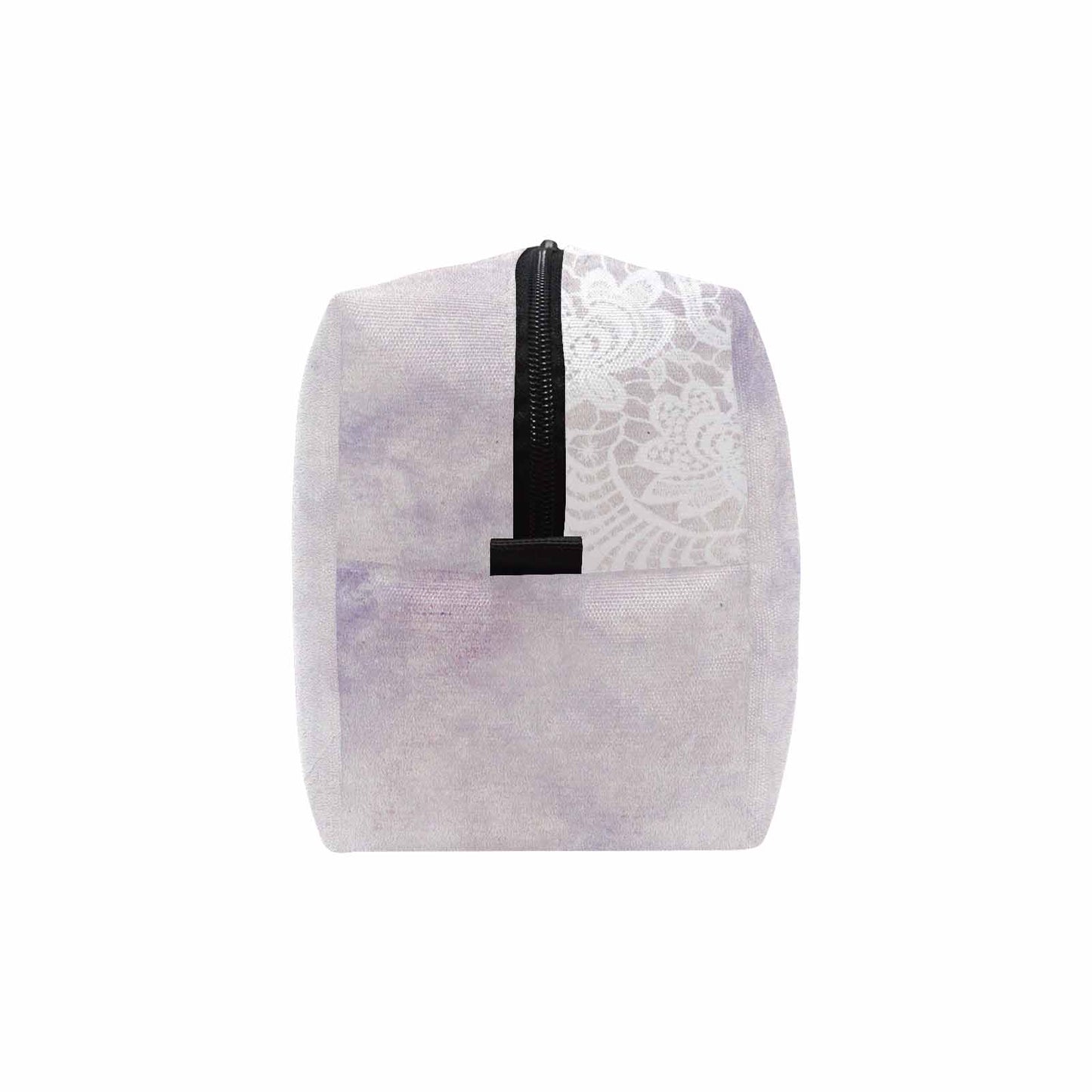 Victorian lace print toiletry comestic bag, design 40