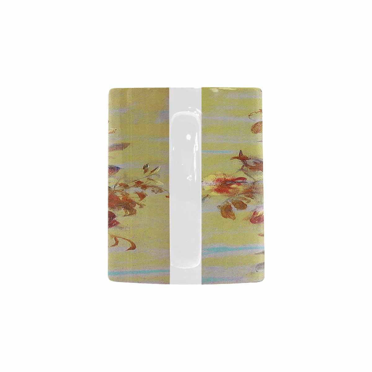 Vintage floral coffee mug or tea cup, Design 11