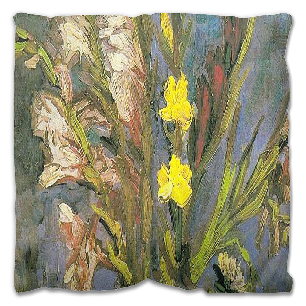 Vintage floral Outdoor Pillows, throw pillow, mildew resistance, various sizes, Design 59