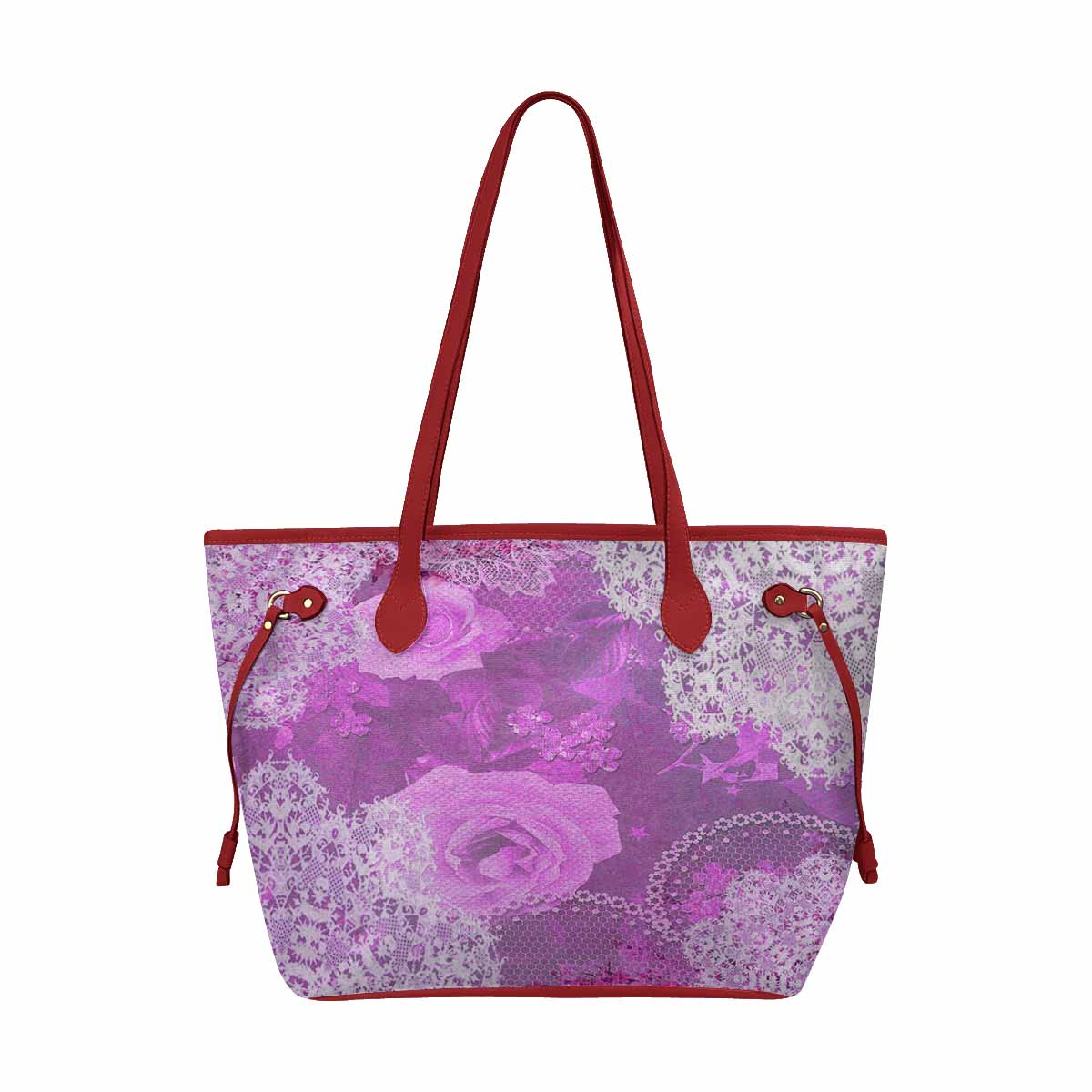 Victorian printed lace handbag, MODEL 1695361 Design 03