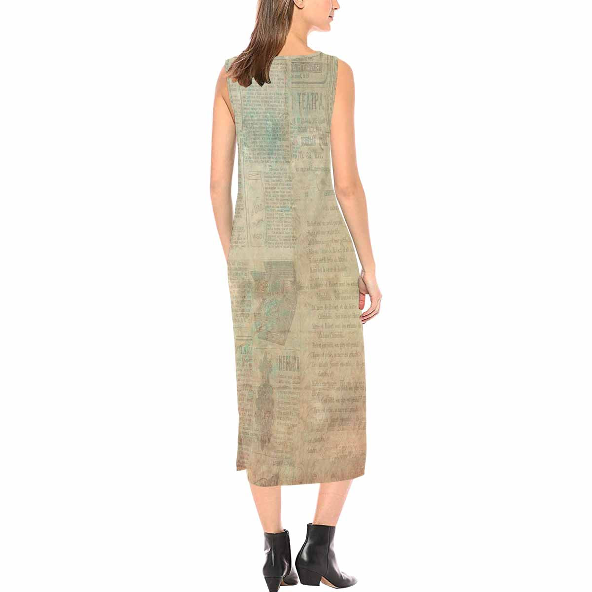 Antique General long chic dress, MODEL 09538, design 24