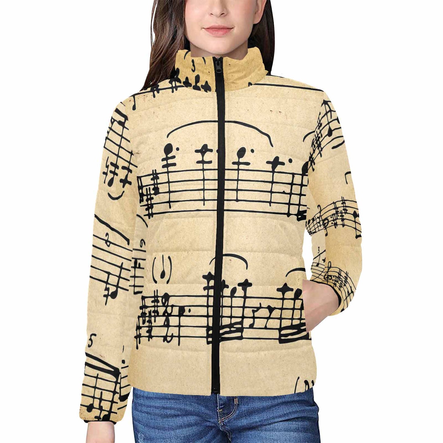 Antique general print quilted jacket, design 44