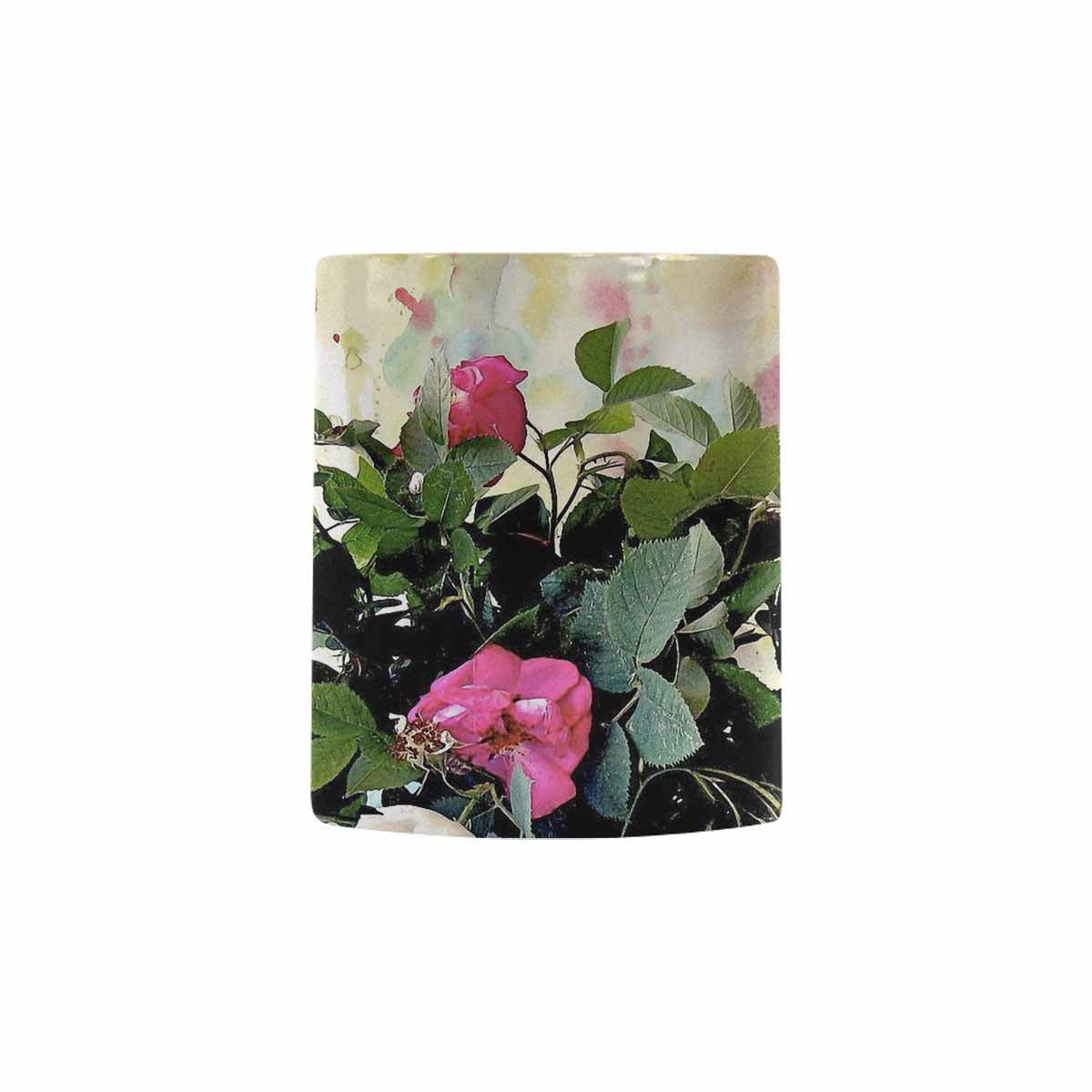 Vintage floral coffee mug or tea cup, Design 22