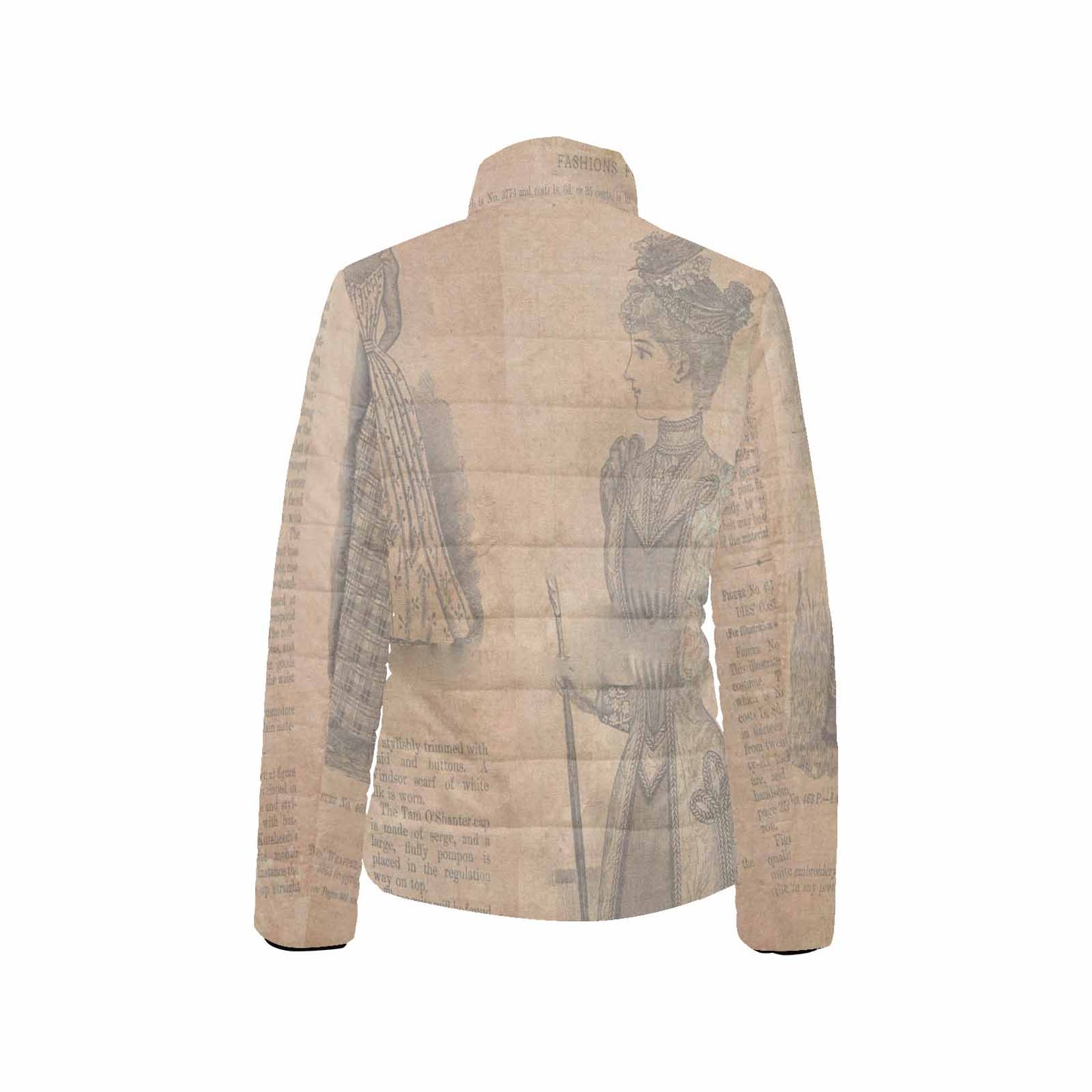 Antique general print quilted jacket, design 35