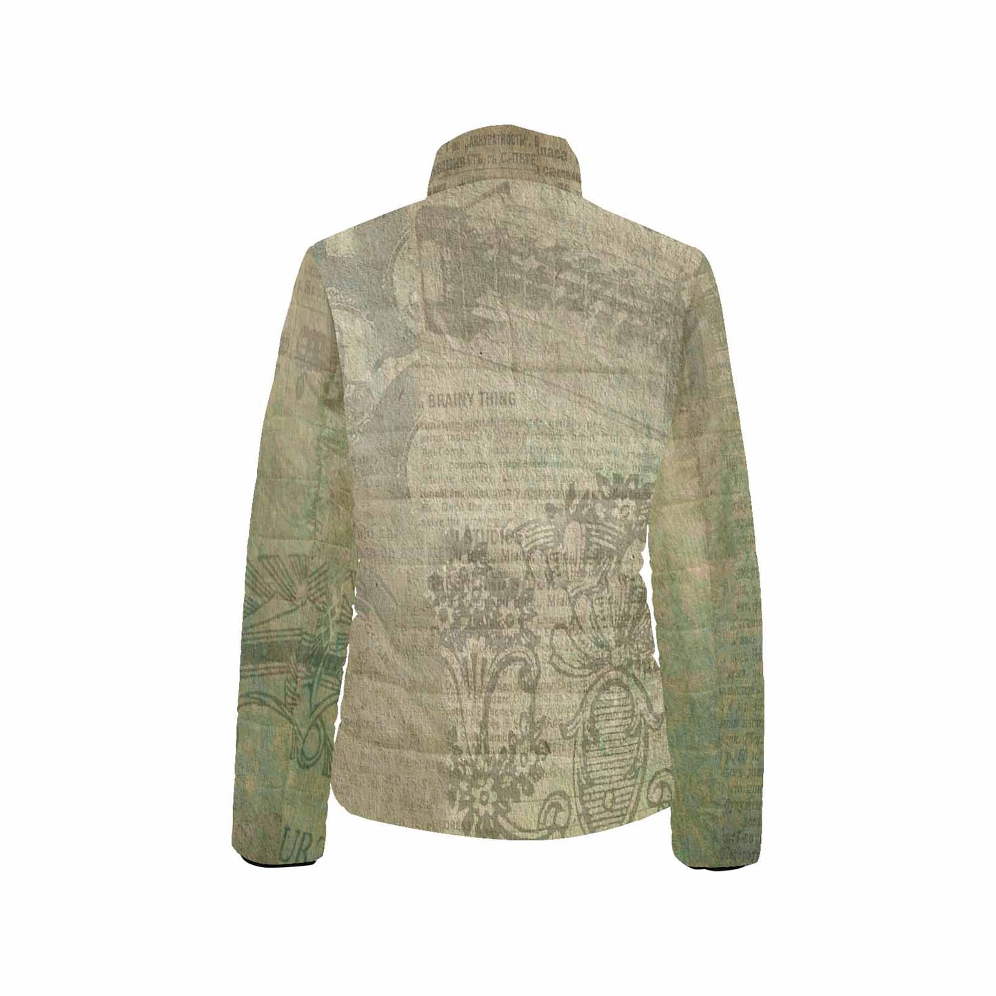 Antique general print quilted jacket, design 32