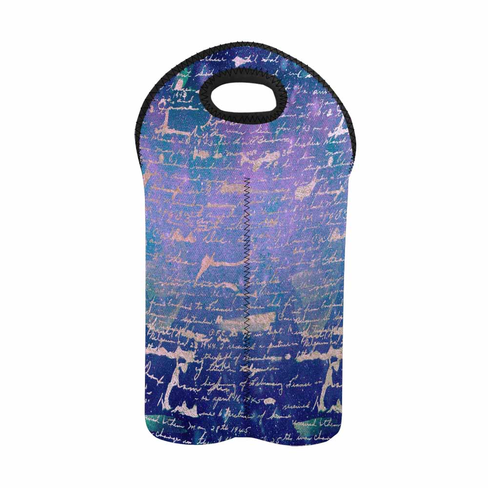 2 Bottle General Victorian wine bag, Design 52