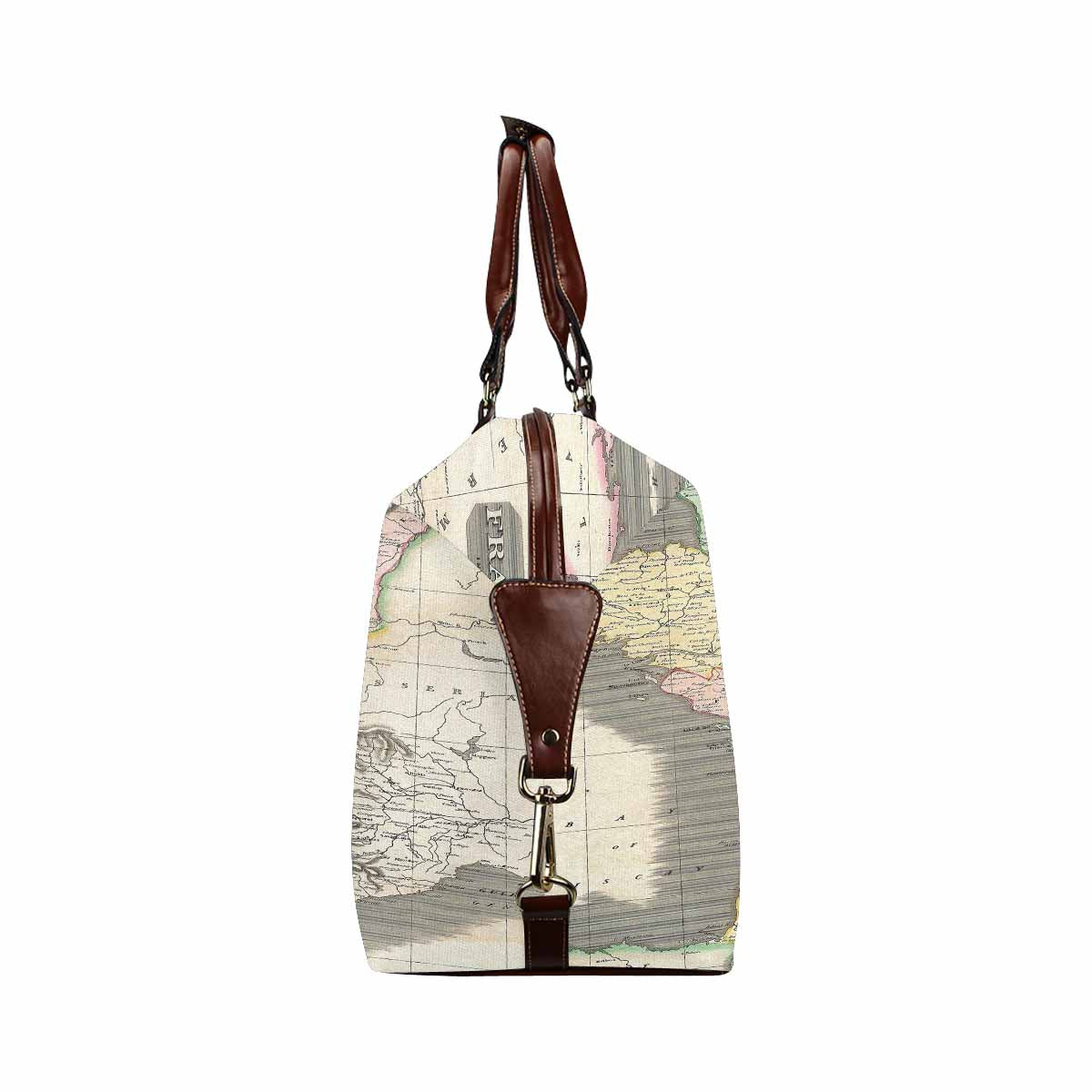 Antique Map design travel bag, Model 1695343, Design 39