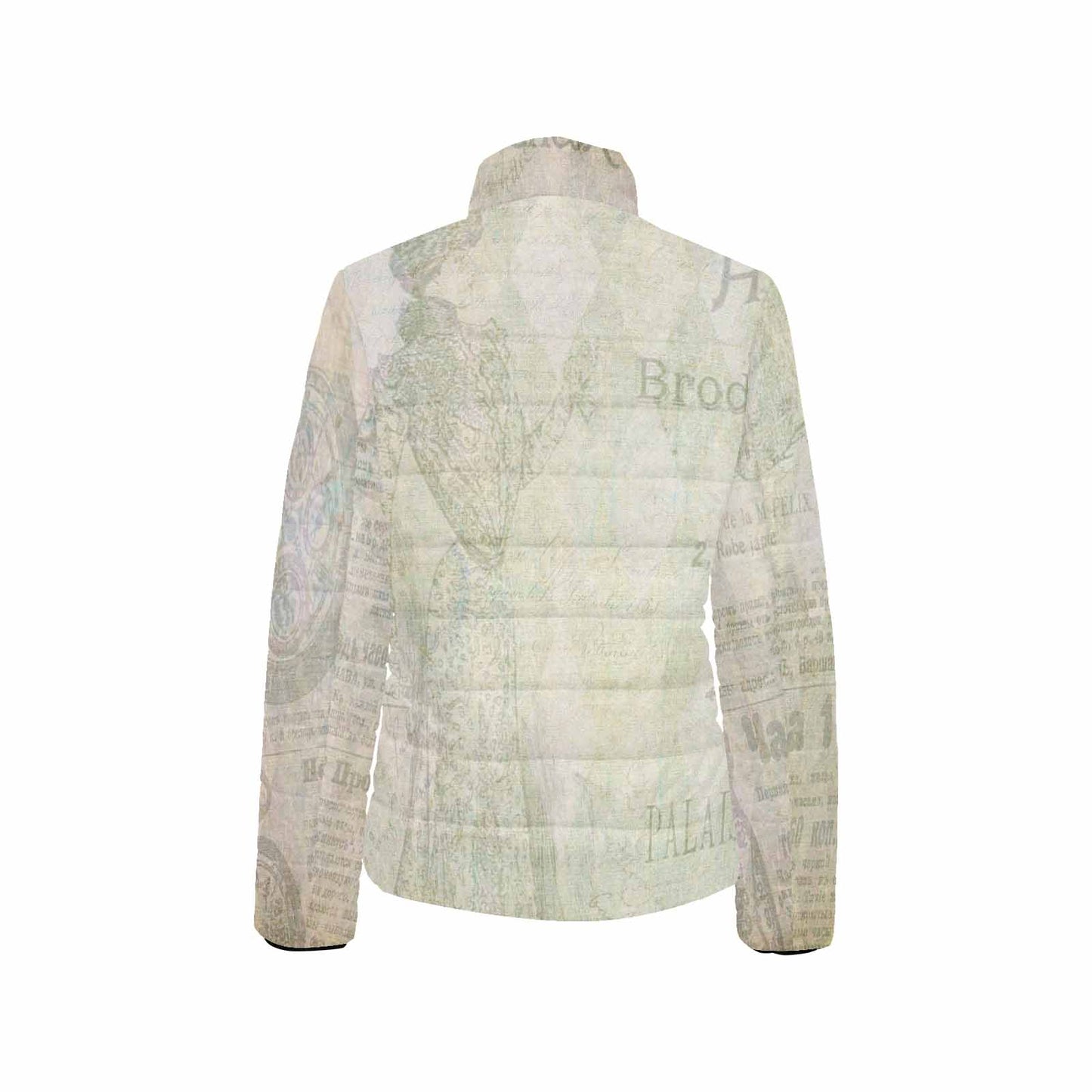 Antique general print quilted jacket, design 27