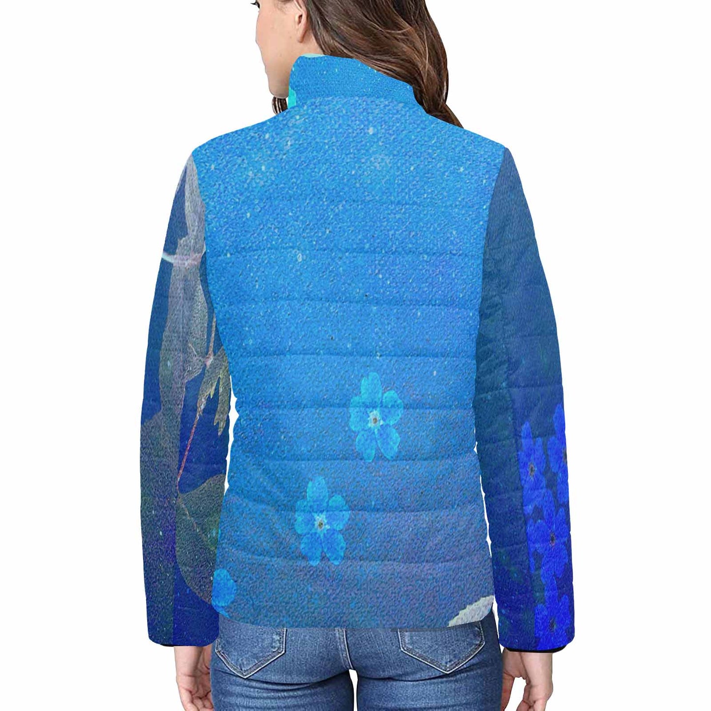 Antique general print quilted jacket, design 49