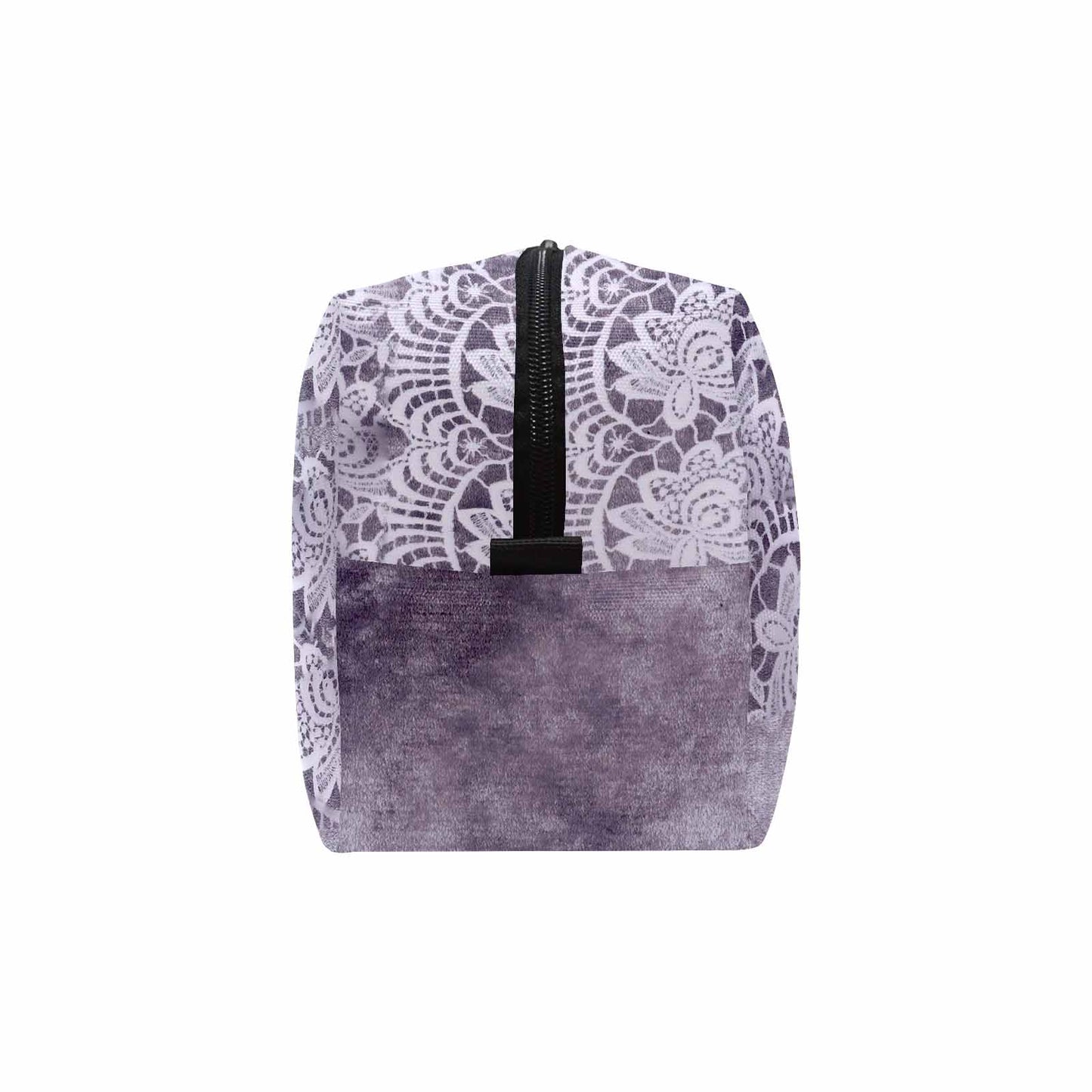 Victorian lace print toiletry comestic bag, design 39