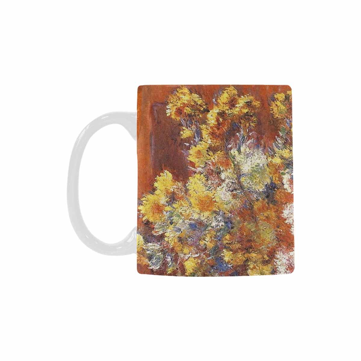 Vintage floral coffee mug or tea cup, Design 57