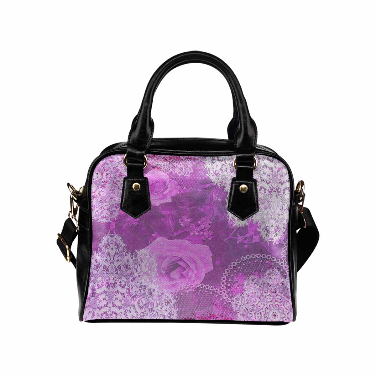 Victorian lace print, cute handbag, Mod 19163453, design 03