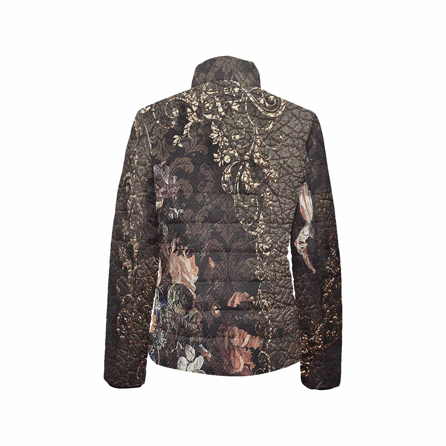 Antique general print quilted jacket, design 12