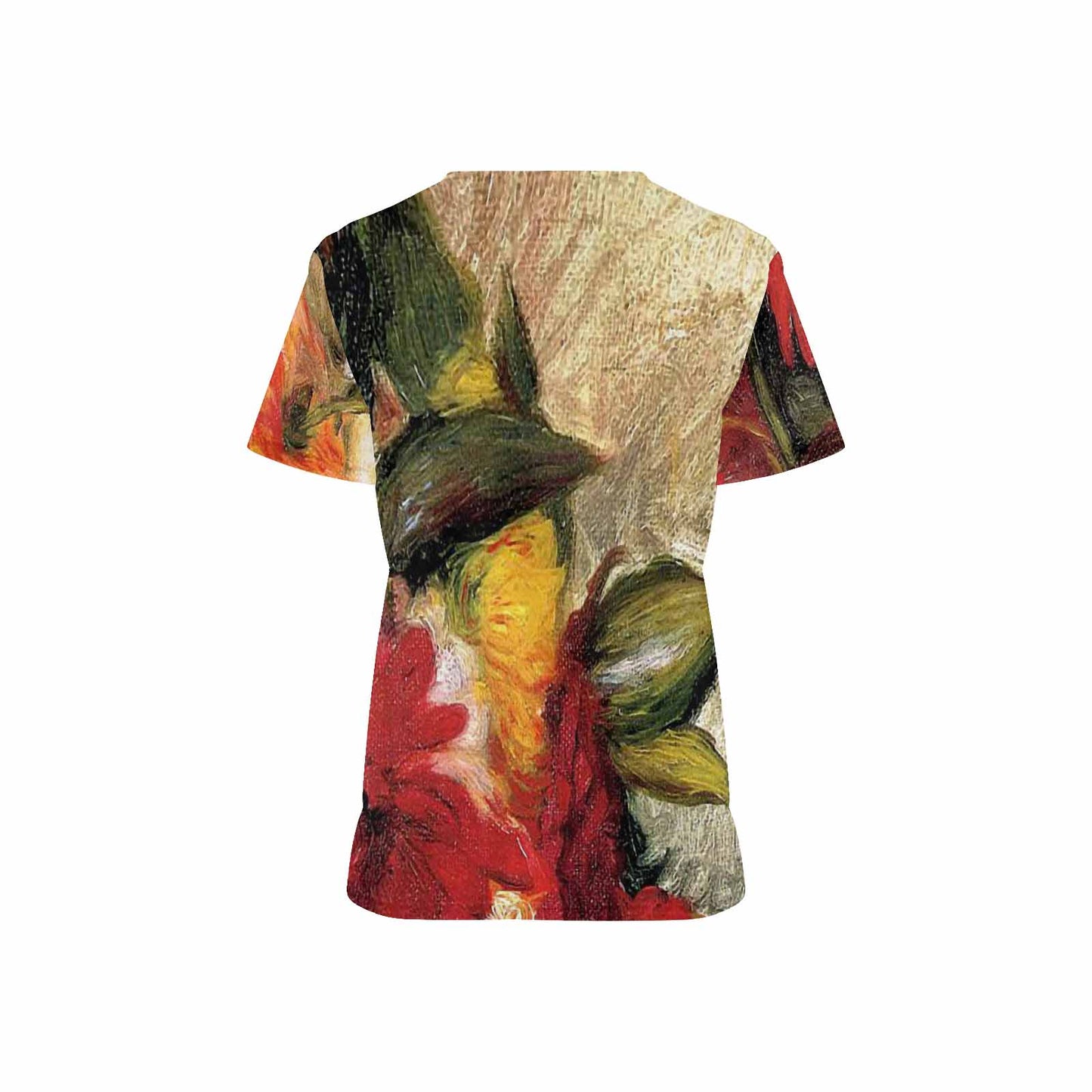 Vintage Floral professional scrubs, nurses scrub, unisex, Design 25