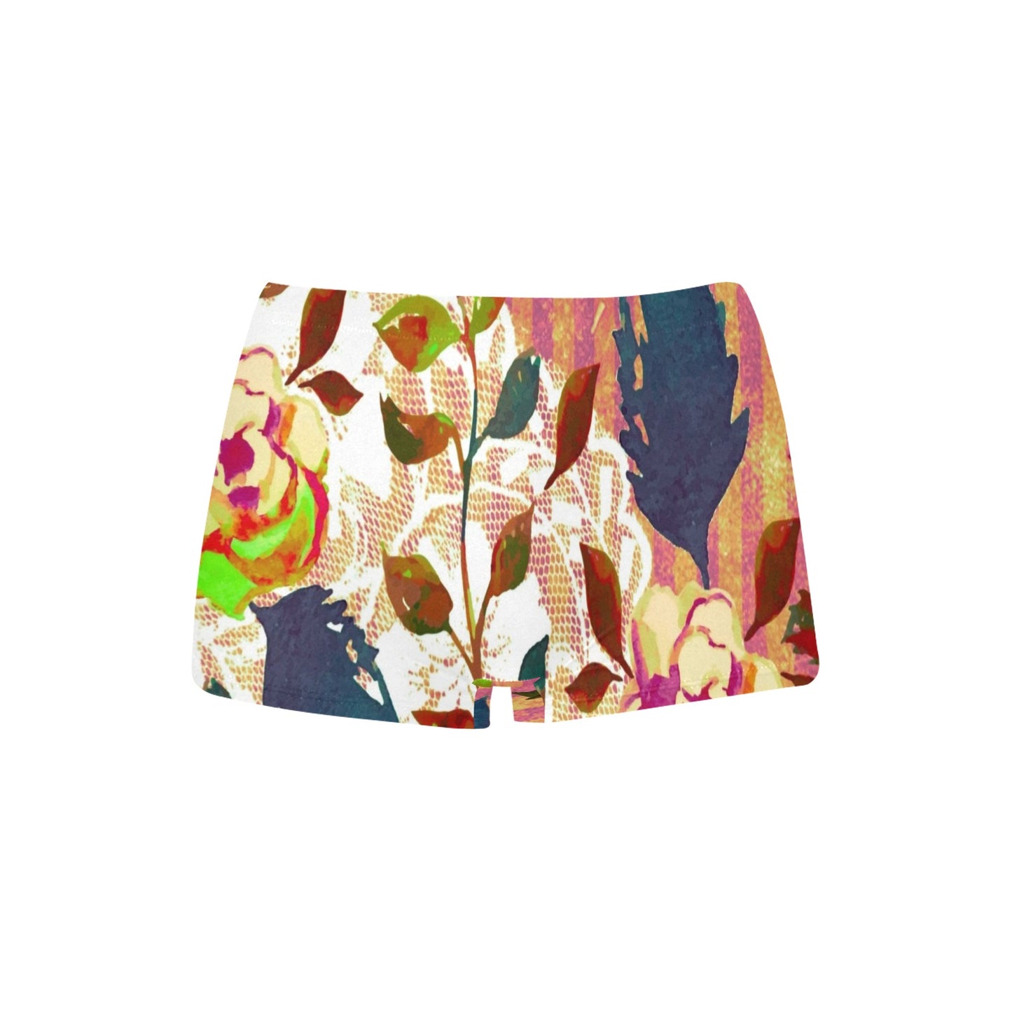 Printed Lace Boyshorts, daisy dukes, pum pum shorts, shortie shorts , design 22