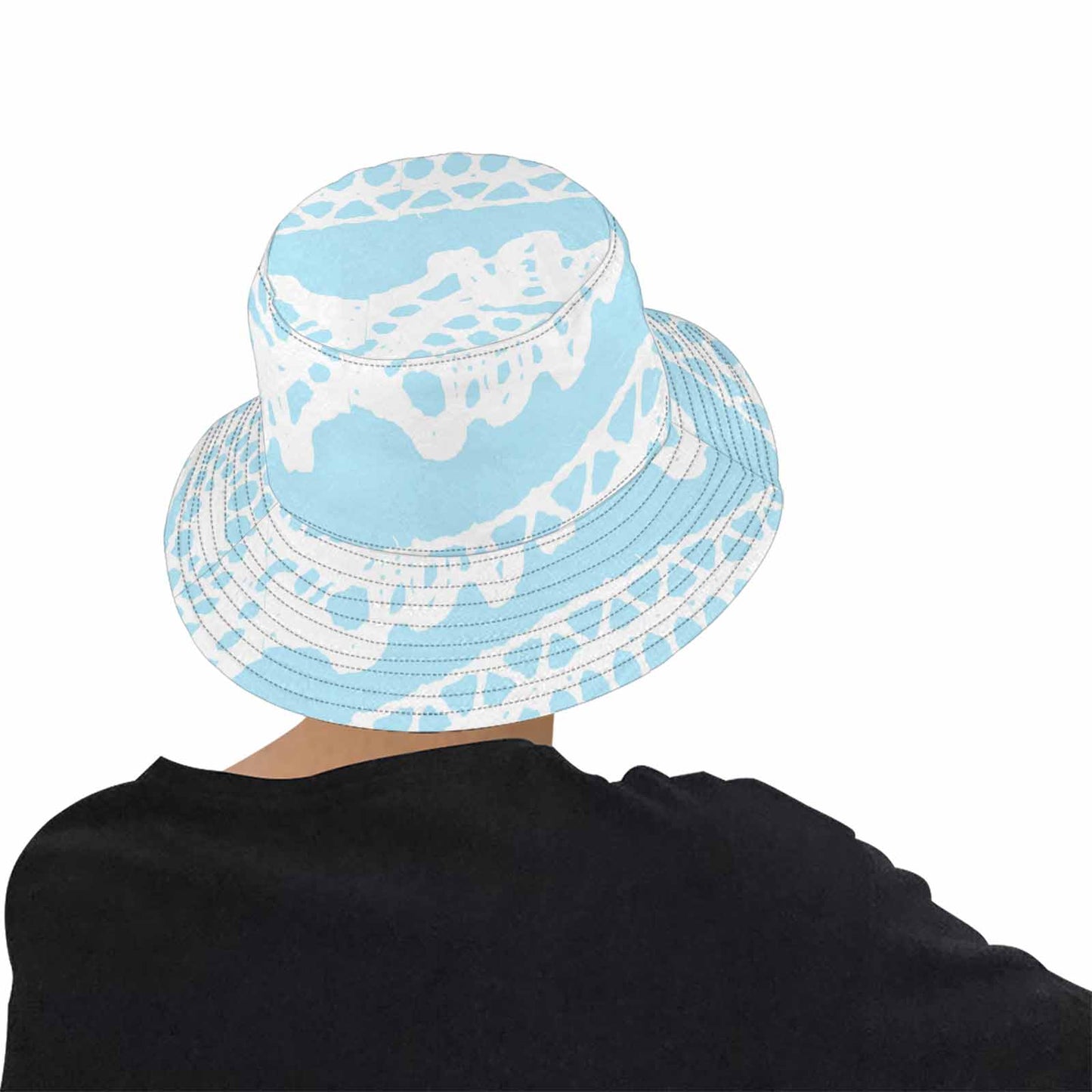 Victorian lace Bucket Hat, outdoors hat, design 08